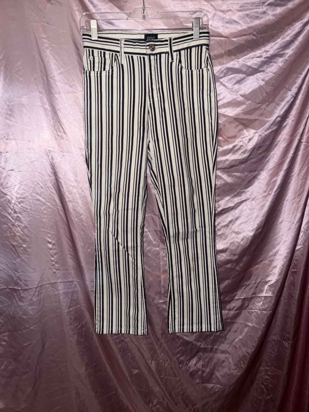 BDG Black and White Stripe jeans